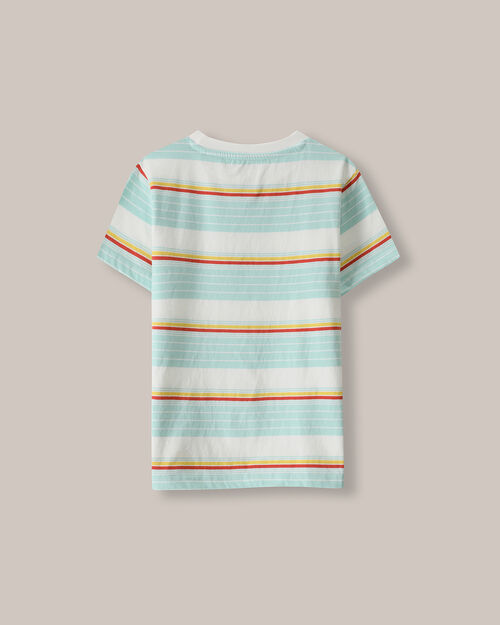 Playera Cuello Redondo Rayas